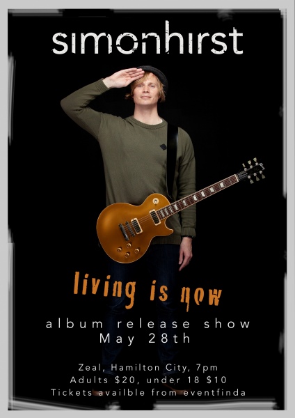 Living is Now - Release Show, May 28th